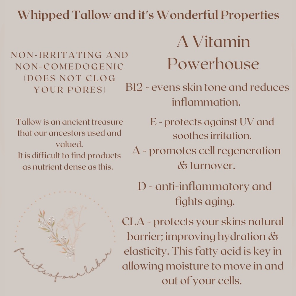 Whipped Tallow